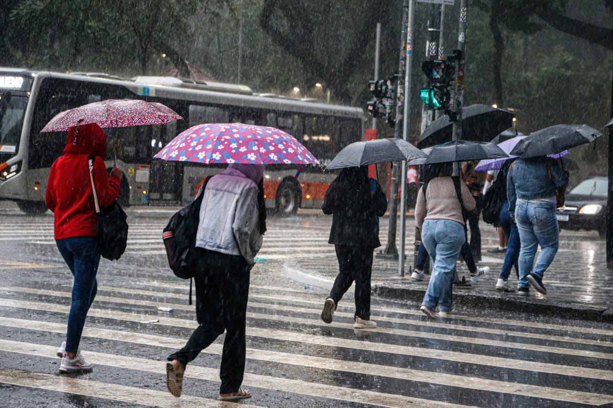 Região Sul tem previsão de tempestade para este final de semana